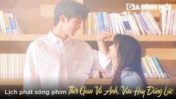 Lịch phát sóng phim Thời Gian Và Anh, Vừa Hay Đúng Lúc trên WeTV