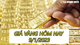 Giá vàng hôm nay 9/1/2023: ổn định trong nước