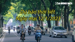 Dự báo thời thời tiết ngày mai 12/1/2023 tại Hà Nội và trên cả nước