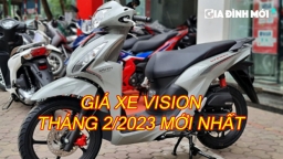 Giá xe Vision mới nhất tháng 2/2023: Giảm mạnh sau Tết Nguyên đán 2023