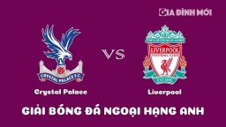 Nhận định Crystal Palace vs Liverpool giải Ngoại hạng Anh ngày 26/2