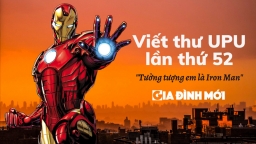 Thêm 3 bài mẫu viết thư UPU lần thứ 52 tưởng tượng em là Iron Man