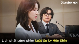 Lịch phát sóng phim Luật Sư Ly Hôn Shin trên Netflix