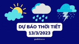 Dự báo thời tiết 13/3/2023: Hà Nội chuyển rét, Bắc Bộ mưa đá