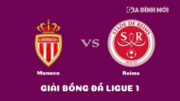 Nhận định Monaco vs Reims giải Ligue 1 ngày 12/3/2023