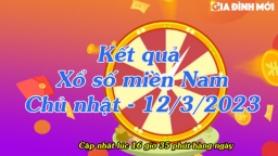 Xổ số miền Nam ngày 12/3/2023 - kết quả XSMN ngày 12/3 - sổ xố miền Nam Chủ nhật 12/3