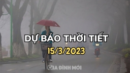 Dự báo thời tiết 15/3/2023: Nhiều nơi mưa rét, Nam Bộ nắng nóng