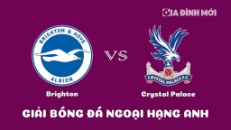 Nhận định Brighton vs Crystal Palace giải Ngoại hạng Anh ngày 16/3