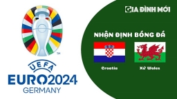 Nhận định Croatia vs Xứ Wales giải EURO 2024 ngày 26/3/2023