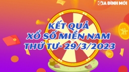 Xổ số miền Nam ngày 29 tháng 3 - XSMN - ket qua xo so mien nam hom nay