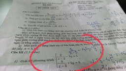 Hà Nội: Chấp nhận 2 đáp án của đề Toán in mờ, bảo đảm quyền lợi của thí sinh thi vào lớp 10