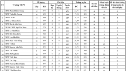Điểm chuẩn vào lớp 10 tỉnh Tiền Giang 2022 mới nhất, chính xác nhất