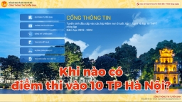 Thời gian công bố điểm thi vào lớp 10 Hà Nội năm 2023