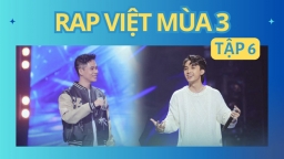 Rap Việt mùa 3 tập 6: Dlow trở lại, Nhật Hoàng được đánh giá cao