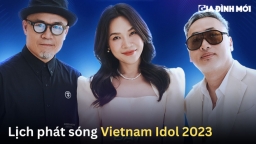 Lịch phát sóng Vietnam Idol 2023 trên VTV3, YouTube