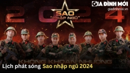 Lịch phát sóng Sao nhập ngũ 2024 trên QPVN, TV360, HTV7, YouTube