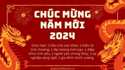 50 lời chúc Tết Dương lịch 2024 cho bạn bè hài hước, ngắn gọn