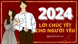 Lời chúc Tết 2024 cho người yêu, bạn trai, bạn gái, crush ngọt ngào nhất