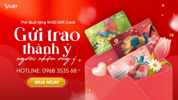 Tấm thẻ quyền lực VinID Gift Card - món quà thiết thực cho ngày 8/3