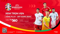 Đêm nay, xem trực tiếp vòng play-off UEFA EURO 2024 trên TV360