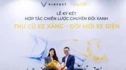 VinFast hợp tác cùng Chợ Tốt thu cũ xe máy xăng - Đổi mới xe máy điện