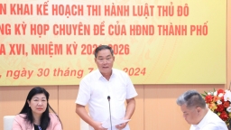 Thống nhất triển khai kế hoạch thi hành Luật Thủ đô