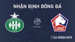 Nhận định Saint Etienne vs Lille vào lúc 1h45 ngày 14/9/2024