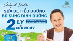 2 ly Vitaligoat Diabetic mỗi ngày bổ sung dinh dưỡng cho người tiểu đường