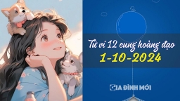 Tử vi hàng ngày của 12 cung hoàng đạo hôm nay 1/10/2024