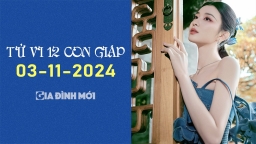 Tử vi 12 con giáp ngày 3/11/2024: Tý được cấp trên đánh giá cao