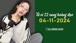 Tử vi 12 cung hoàng đạo ngày 4/11/2024: Cử Giải cần quan tâm đến sức khỏe