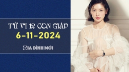 Xem tử vi hàng ngày của 12 con giáp hôm nay 6/11/2024