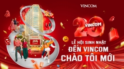 Sinh nhật Vincom 20 năm khai màn múa lễ hội rực rỡ nhất trong năm