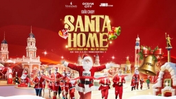 Hàng nghìn “ông già Noel” chạy marathon nhuộm đỏ Ocean City dịp Giáng sinh 2024