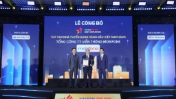 MobiFone được vinh danh tại Lễ công bố Top 10 nơi làm việc tốt nhất Việt Nam 2024