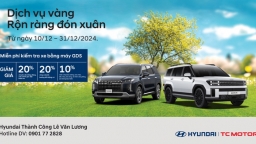 Hyundai Lê Văn Lương triển khai chương trình khuyến mãi dịch vụ tháng 12