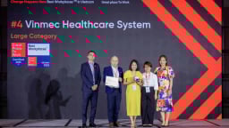 Vinmec lọt Top 5 nơi làm việc xuất sắc nhất Việt Nam