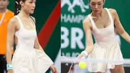 Hoa hậu Đỗ Thị Hà xứng đáng mỹ nhân sân bóng pickleball
