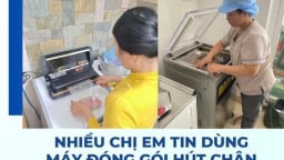 Bảo quản thực phẩm bằng máy hút chân không được nhiều chị em tin dùng