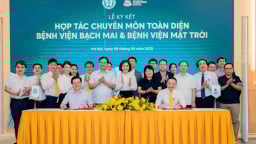 Bệnh viện Bạch Mai đồng hành chuyên môn kỹ thuật cao với Bệnh viện Mặt Trời