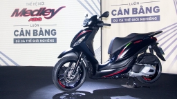 Bảng giá xe máy Piaggio, Vespa tháng 5/2018: Medley 2018 nung nóng thị trường