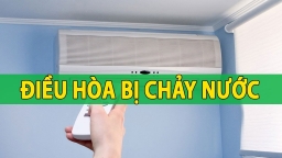 Nguyên nhân khiến điều hòa nhà bạn bị chảy nước và cách khắc phục