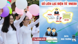 Sổ liên lạc điện tử VnEdu - giúp phụ huynh liên tục cập nhật thông tin của con từ trường học