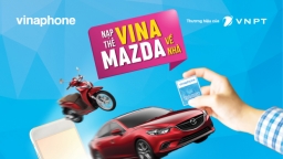 VinaPhone: Mỗi ngày tặng khách một xe SH