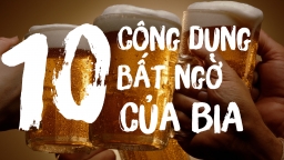 10 công dụng bất ngờ tới của bia trong chăm sóc sắc đẹp, sức khỏe