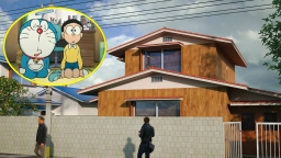 Khám phá ngôi nhà của Nobita trong chuyện Doraemon được dựng bằng 3D