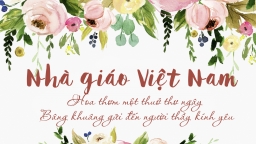 Những mẫu thiệp hoa đẹp và ý nghĩa nhất nhân ngày Nhà giáo Việt Nam 20/11