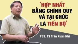 Nguyên Thứ trưởng Bộ Giáo dục và Đào tạo: Hợp nhất bằng chính quy, tại chức là tiến bộ