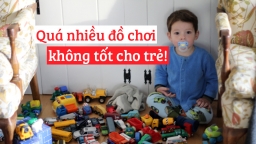 Nghiên cứu khoa học chứng minh mua quá nhiều đồ chơi cho trẻ không hề tốt