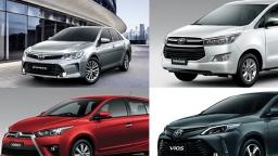 Bảng giá xe ô tô Toyota năm 2018 và lưu ý khi mua